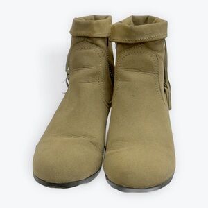 Kohl's Tan Ankle Boots Versatile Comfort